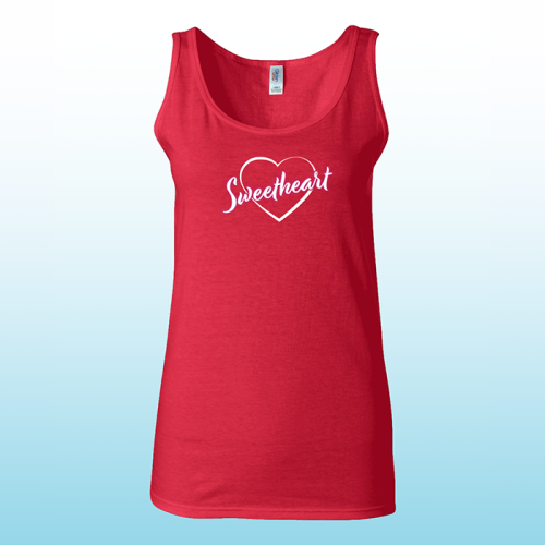 Gildan – Softstyle® Women’s Tank Top – Red